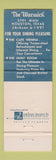 Matchbook Cover - Warwick Hotel Houston TX