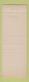Matchbook Cover - Zane Weldcraft Supplies Hartford CT WHITE