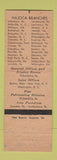 Matchbook Cover - Hajoca Plumbing Heating Refrigeration Supply Wilkes Barre PA
