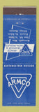 Matchbook Cover - Armco Drainage Metal Products Minneapolis MN Sioux Falls SD