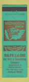 Matchbook Cover - Ralph LaLone Dry Wall Remodeling