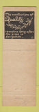 Matchbook Cover - Ralph LaLone Dry Wall Remodeling