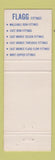Matchbook Cover - Flagg Fittings Pittsburgh PA