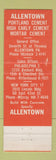 Matchbook Cover - Allentown Portland Cement Allentown PA