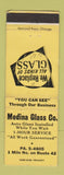 Matchbook Cover - Medina Glass Company OH? WEAR