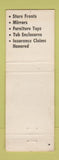 Matchbook Cover - Medina Glass Company OH? WEAR
