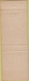 Matchbook Cover - Bellaire Lanes bowling TX