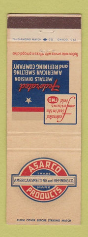 Matchbook Cover - Asarco Products American Smelting