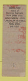 Matchbook Cover - Latrobe Electric Still Dayton OH