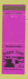 Matchbook Cover - Border Store Manbiyarra East Alligator Australia WEAR