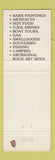 Matchbook Cover - Border Store Manbiyarra East Alligator Australia WEAR