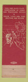 Matchbook Cover - Nooter Corp St Louis MO Steel Alloy Plate Boilermakers