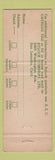 Matchbook Cover - Rylock Aluminum Doors Windows San Leandro CA