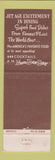 Matchbook Cover - One World Skychef Restaurant Cleveland Hopkins Airport OH