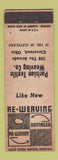 Matchbook Cover - Parisian Textile Weaving Cleveland OH WEAR