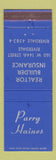 Matchbook Cover - Parry Haines Real Estate Insurance Riverdale IL