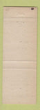 Matchbook Cover Schrik Real Estate Insurance Chicago IL Currency Exchange YELLOW
