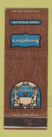 Matchbook Cover - Sonnhalter's Cleveland?