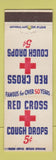 Matchbook Cover - Red Cross Cough Drops