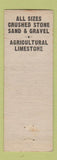 Matchbook Cover - J&K Stone Muncie IN Eaton