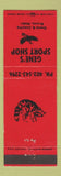 Matchbook Cover - Gene's Sport Shop Bruno NE