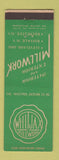 Matchbook Cover - Whitjax Millwork Rochester Buffalo NY Cleveland OH