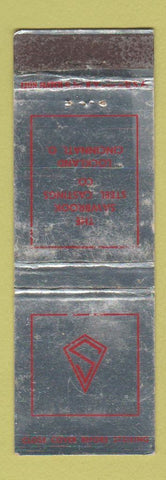 Matchbook Cover - Sawbrook Steel Castings Cincinnati OH Lockland WEAR