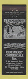 Matchbook Cover - Restaurant Commerciale Levis QC