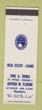 Matchbook Cover - Real Estate Trinka Florine St Peter Le Sueur MO