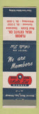 Matchbook Cover - Flocos Real Estate Company Eastwood Wilkinsburg PA