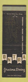 Matchbook Cover - Ontra Restaurant Pasadena CA WEAR