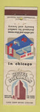Matchbook Cover - Hotel Sherman Chicago IL
