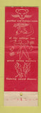 Matchbook Cover - Hotel Sherman Chicago IL