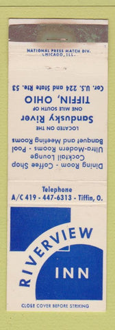 Matchbook Cover - Riverview Inn Tiffin OH WEAR
