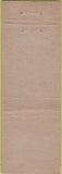 Matchbook Cover - Hollywood BBQ Boston MA