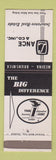 Matchbook Cover - Lance Insurance Real Estate Brunswick Medina OH