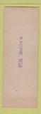 Matchbook Cover - Roy Poulsen Real Estate Insurance Racine WI