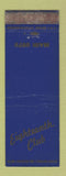 Matchbook Cover - Eighteenth Club WEAR