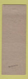 Matchbook Cover - St Clair Hotel Pittsburgh PA WORN