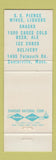 Matchbook Cover - Cape Cod Package Liquor Centerville MA