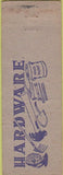 Matchbook Cover - Schreiner Plumbing Hardware Columbus OH