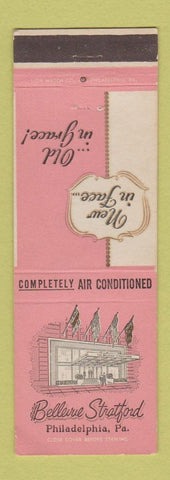 Matchbook Cover - Bellevue Stratford Hotel Philadelphia PA WEAR