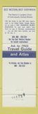Matchbook Cover - Westgate Motel Winona MN Best Western