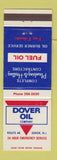 Matchbook Cover - Dover Oil Dover NJ