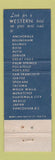 Matchbook Cover - Benson Hotel Portland OR WEAR