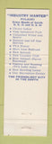 Matchbook Cover - Sands Motor Hotel Pulaski TN