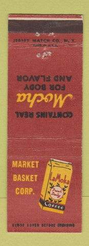 Matchbook Cover - LaMoka Coffee Market Basket Corp