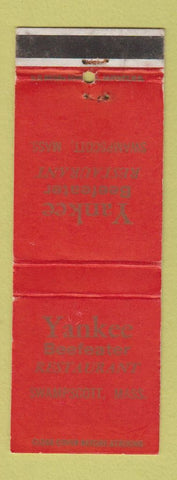 Matchbook Cover - Yankee Beefeater Restaurant Swampscott MA WEAR