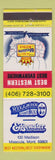 Matchbook Cover - Village Motor Inn Missoula MT Best Western