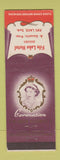 Matchbook Cover - Fife Lake Hotel SK A Gosselin Queen Elizabeth Coronation